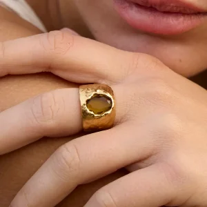 Bague Carmen vert foncé