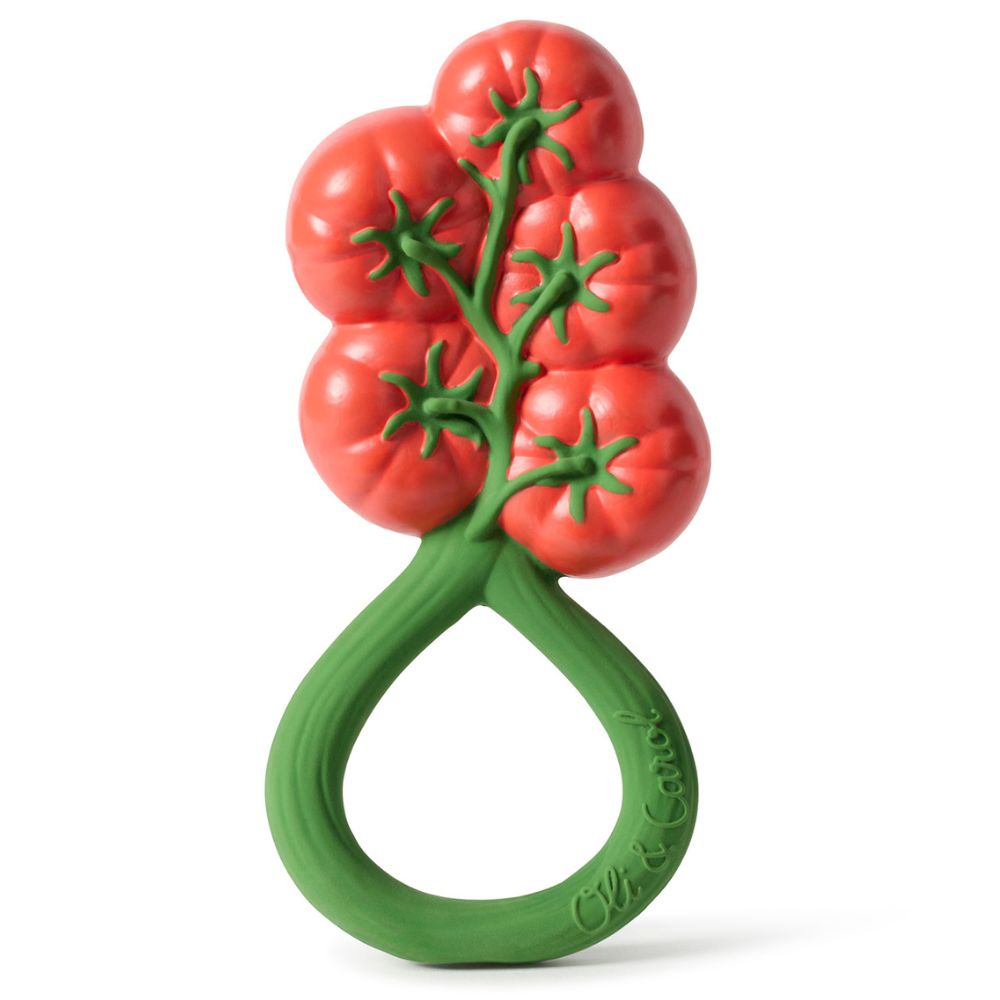 Anneau de dentition 2 en 1 tomates cerises