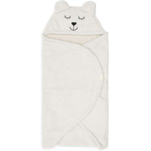 Couverture portefeuille bear boucle – oatmeal