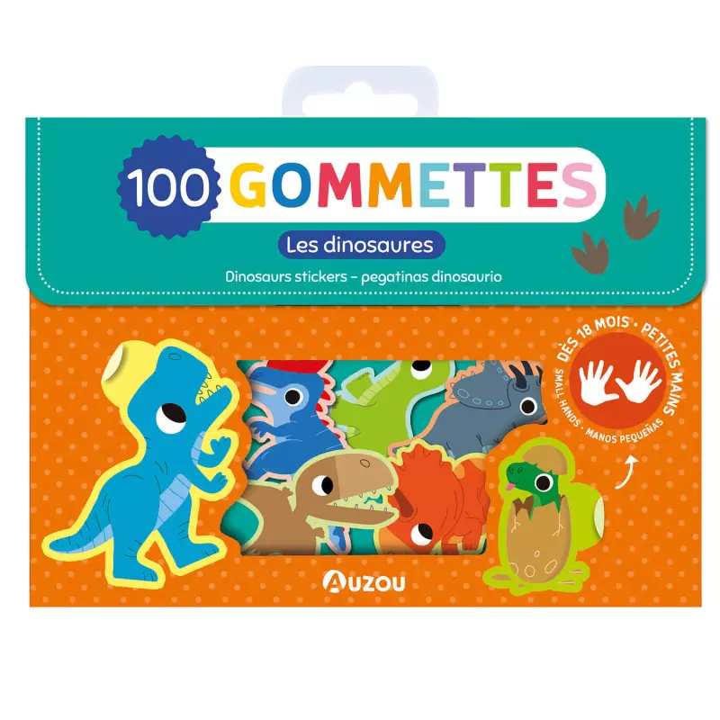 100 gommettes | Les Dinosaures – Image 2