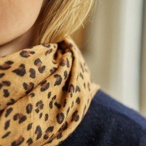 Foulard en laine – camel