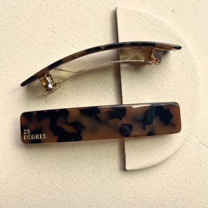 BARRETTE 9 CM – MARRON