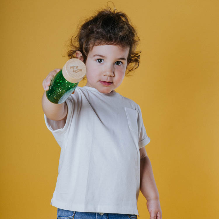 Bouteille sensorielle vert – Image 3