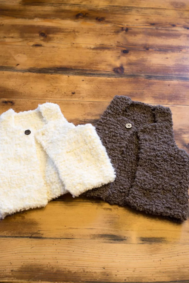 Kit « gilet du petit berger » (0-3 mois) – Image 2