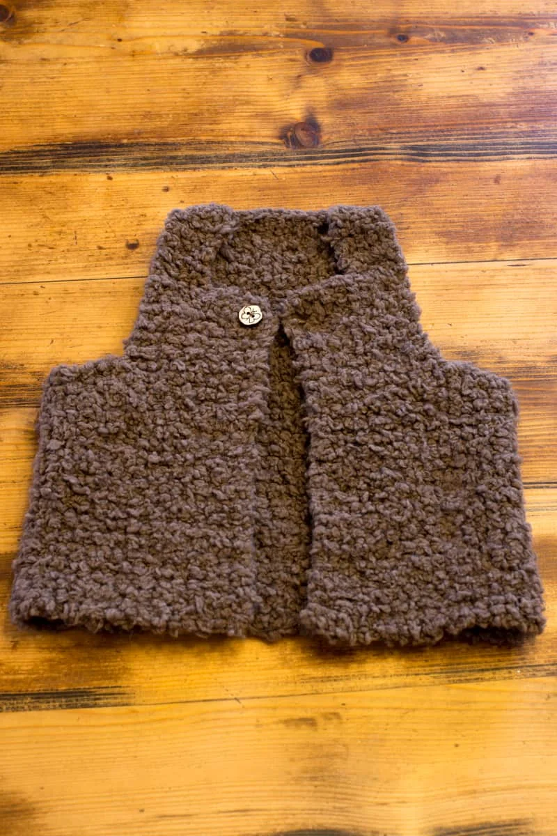 Kit « gilet du petit berger » (0-3 mois) – Image 4