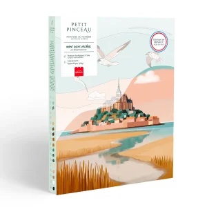 Peinture au numéro – mont saint michel