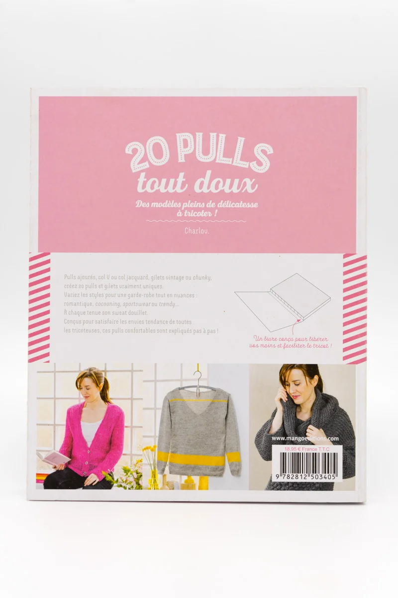 20 PULLS TOUT DOUX A TRICOTER POUR TOUTE L’ANNEE de Charlov. – Image 3