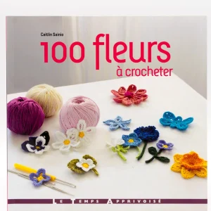 100 FLEURS A CROCHETER de Caitlin Sainio