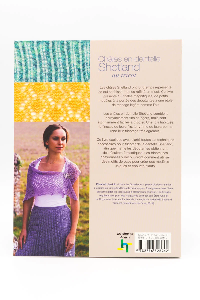 CHALES EN DENTELLE SHETLAND AU TRICOT d’Elizabeth Lovick – Image 3