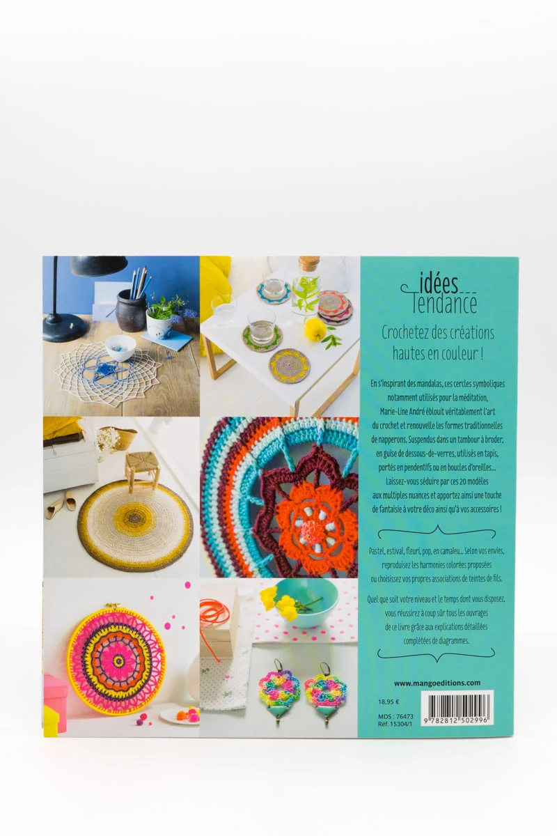 20 NAPPERONS & MANDALAS AU CROCHET de Marie-Line André (PurPle Laines) – Image 3