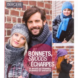 BONNETS, SNOODS & ECHARPES  de Bergère de France Editions Marie Claire