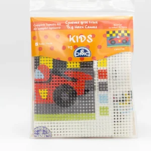 Kit canevas gros trous voiture de course