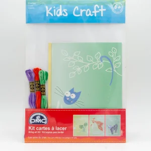 Kit cartes à lacer « les amis du chat »