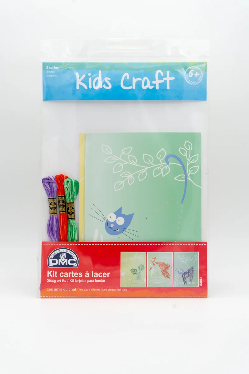 Kit cartes à lacer « les amis du chat » – Image 2