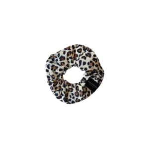 Chouchou léopard beige