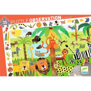 Puzzle observation & poster – Jungle