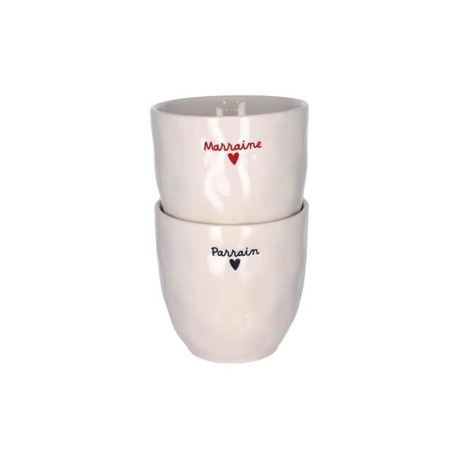Tasse marraine coeur rouge – Image 3