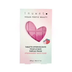 Tablette effervescente bain – fraise