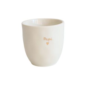 Tasse papi coeur gold