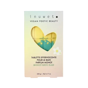Tablette effervescente bain – monoi