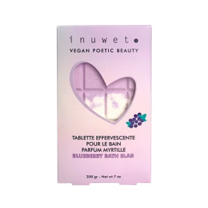 Tablette effervescente bain – myrtille