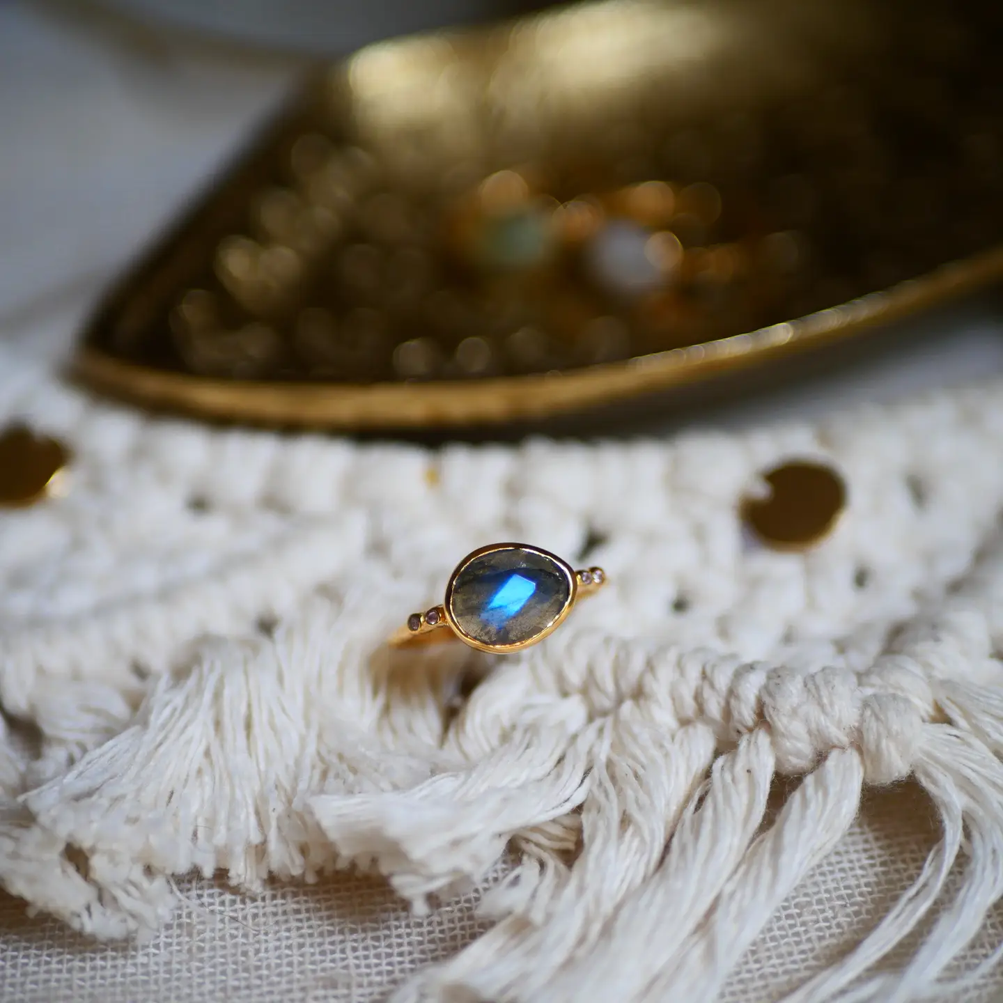 Bague Katha – Labradorite