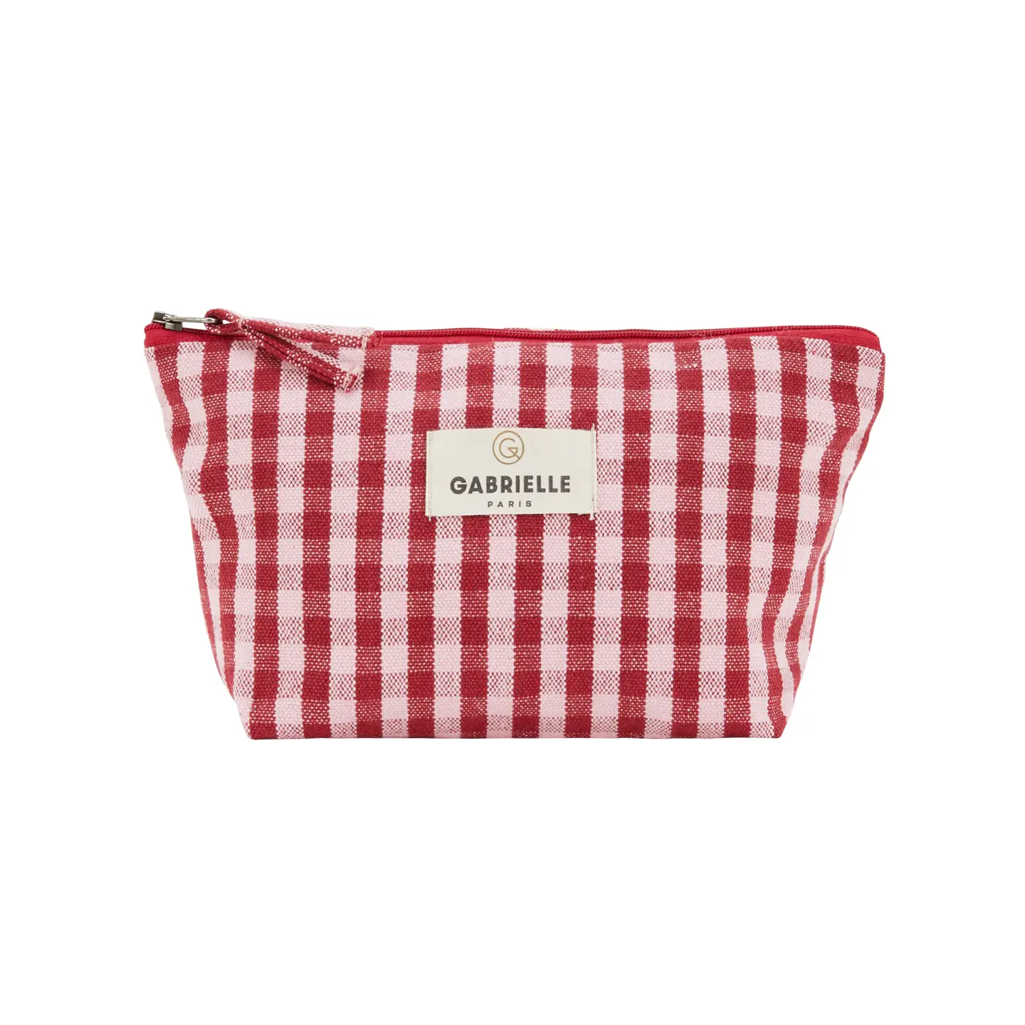 Trousse Vichy cerise – Gabrielle Paris – Image 3