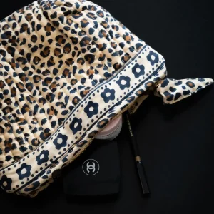 Trousse de maquillage – léopard beige