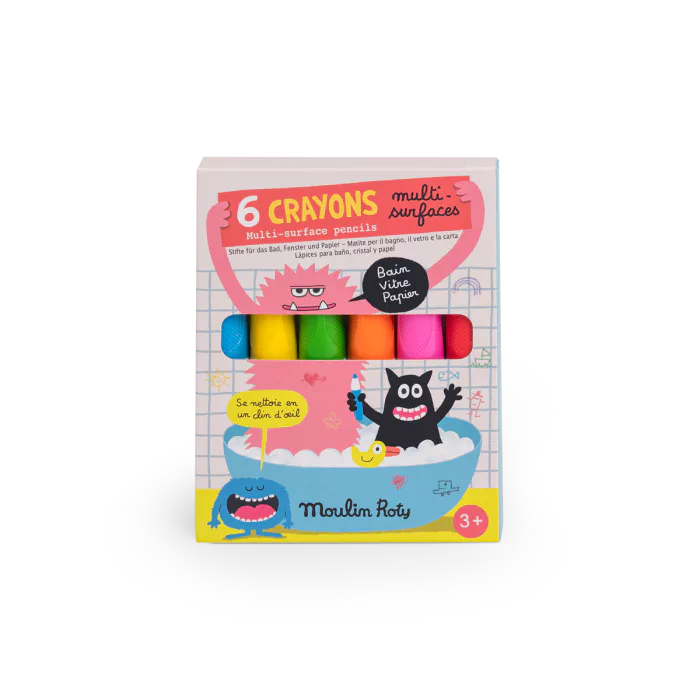 6 crayons multisurfaces | Les Schmouks – Image 4