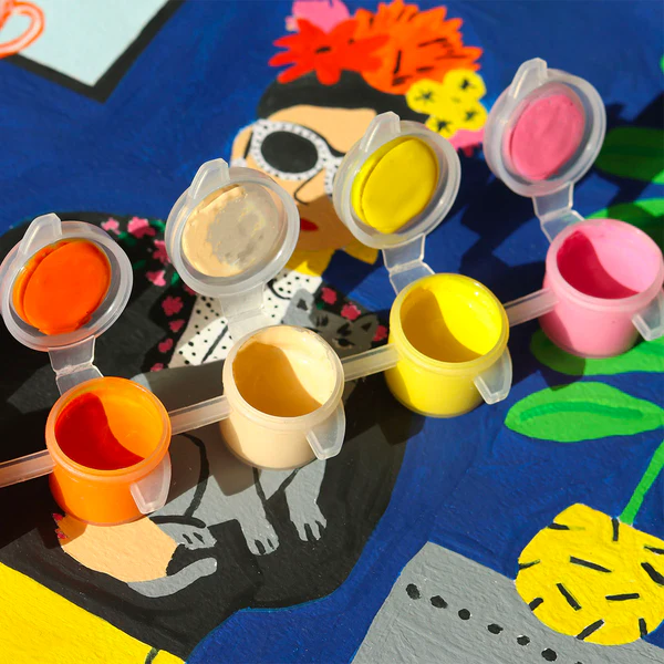 Peinture au numéro – la fille aux chats – Image 3