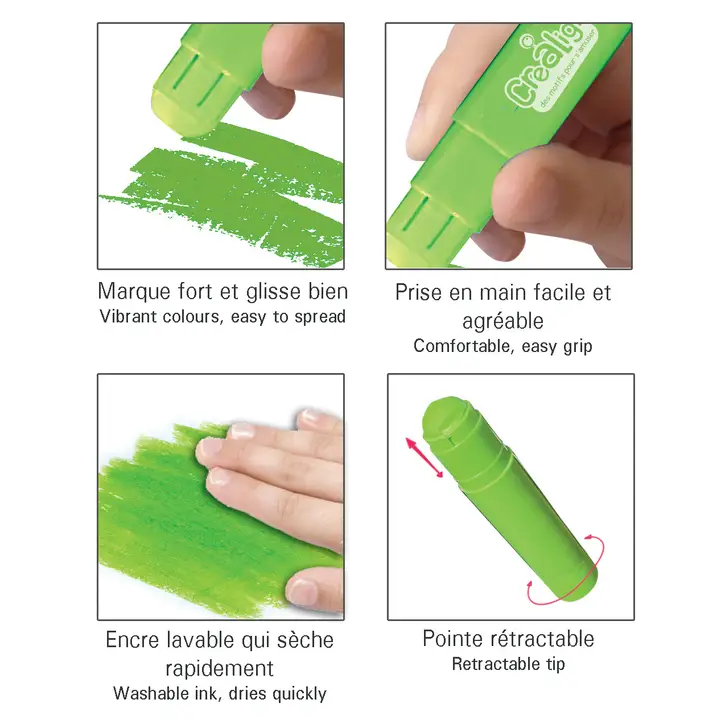 9 batons de gouache – Peinture – Image 3