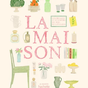 carnet de coloriage et de stickers – la maison zoé de las cases