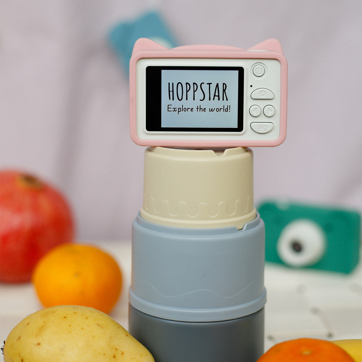 Appareil photo rookie hoppstar chat rose – Image 3