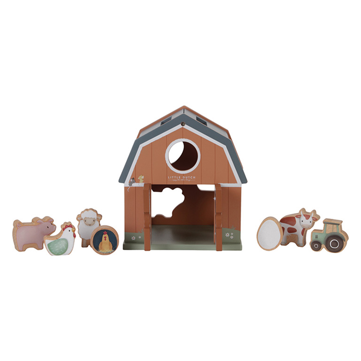 Boite à formes en bois FSC – Little Farm – Image 5