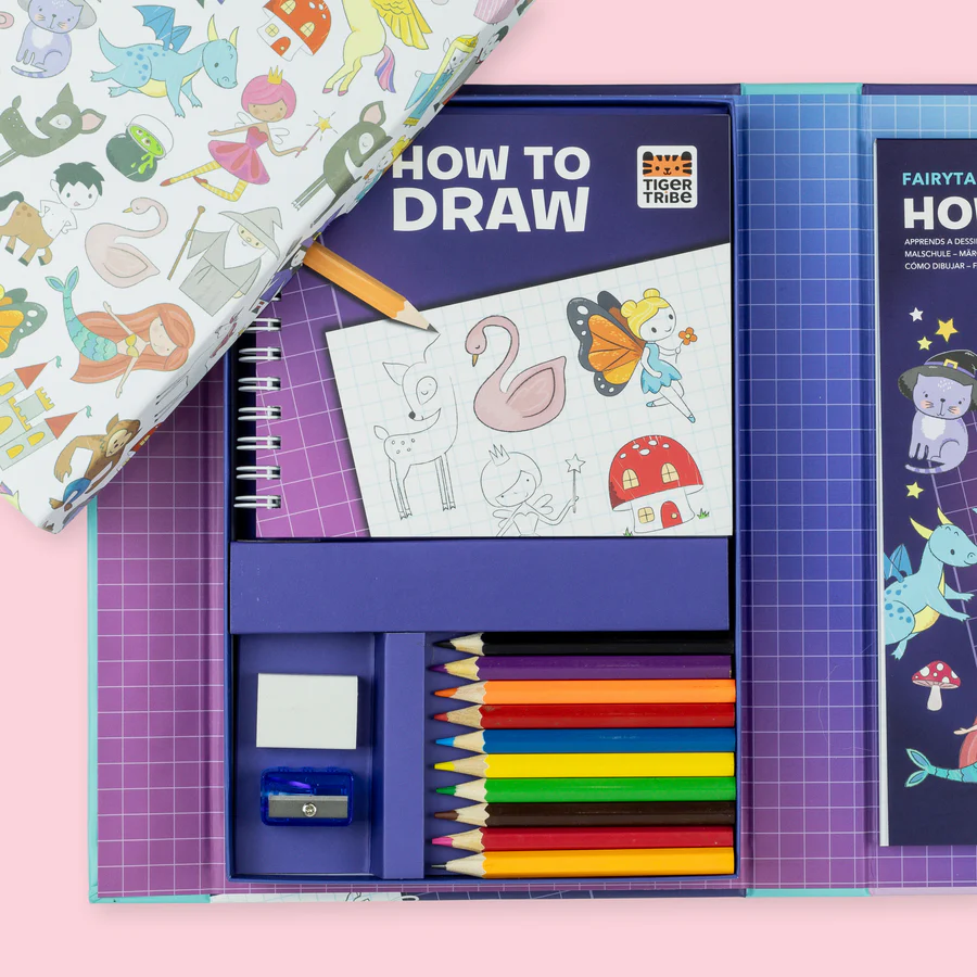 Comment dessiner – Licorne et chateaux – Image 3