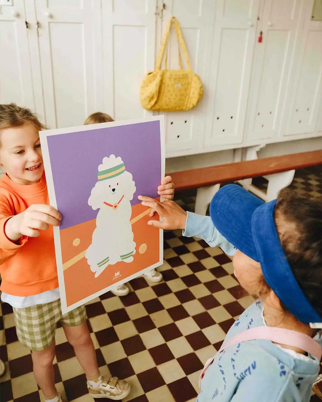 Affiche 30×40 – caniche tennis – Image 3