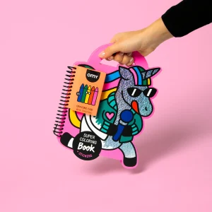 SUPER COLORING & STICKERS BOOK – LILY LICORNE