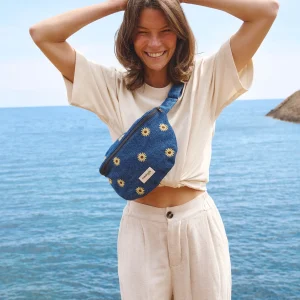 Banane custine – Denim fleurs