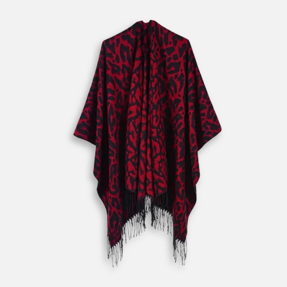 Cape Poncho Leopard Femme – Image 5