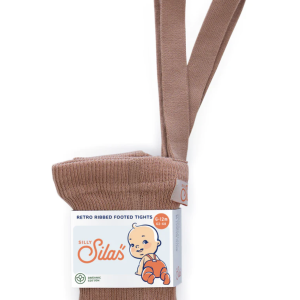 Collant coton avec pieds – light brown