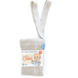 Collant coton sans pieds – Cream