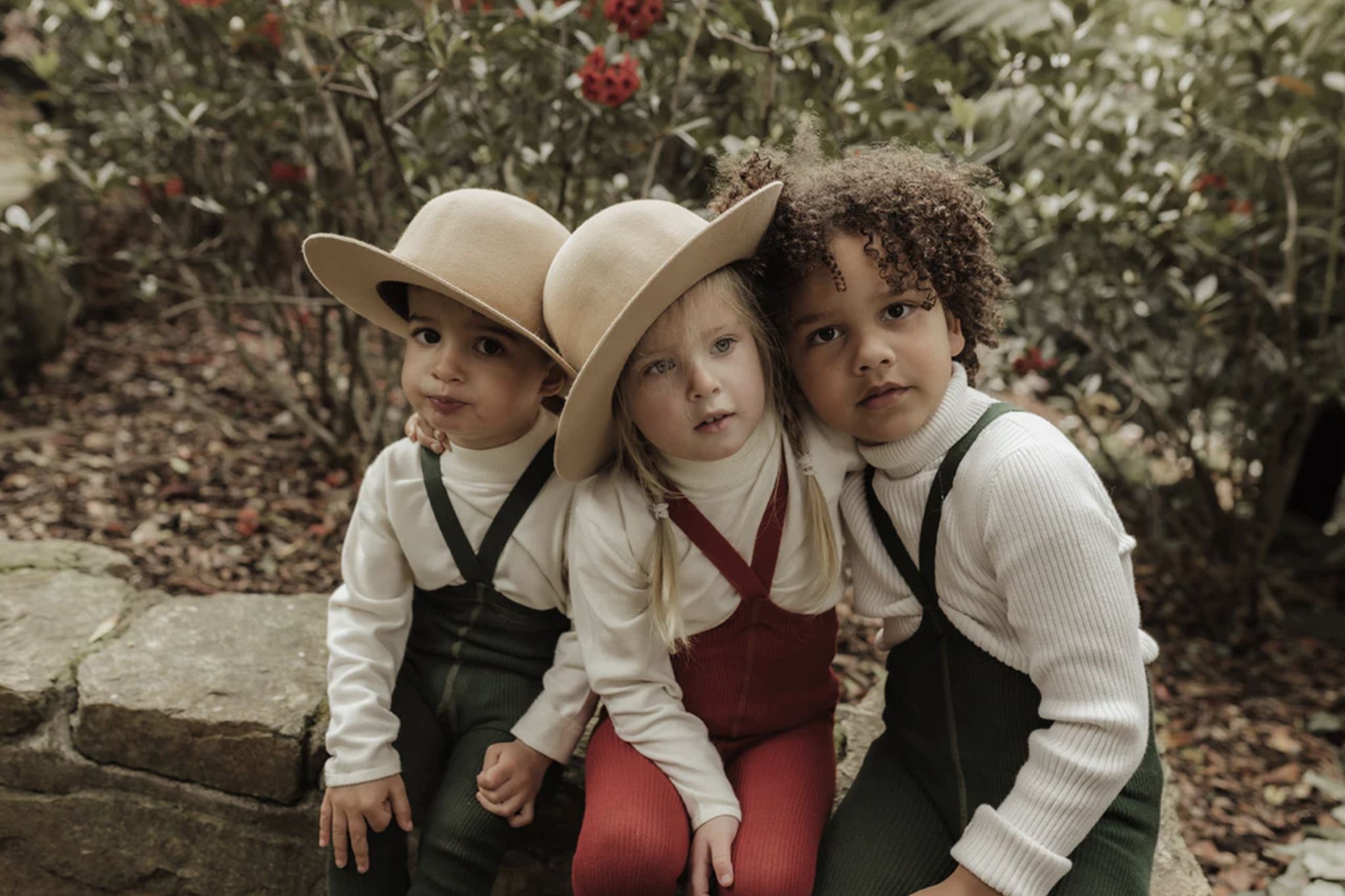 Collant coton sans pieds – vert forest – Image 4