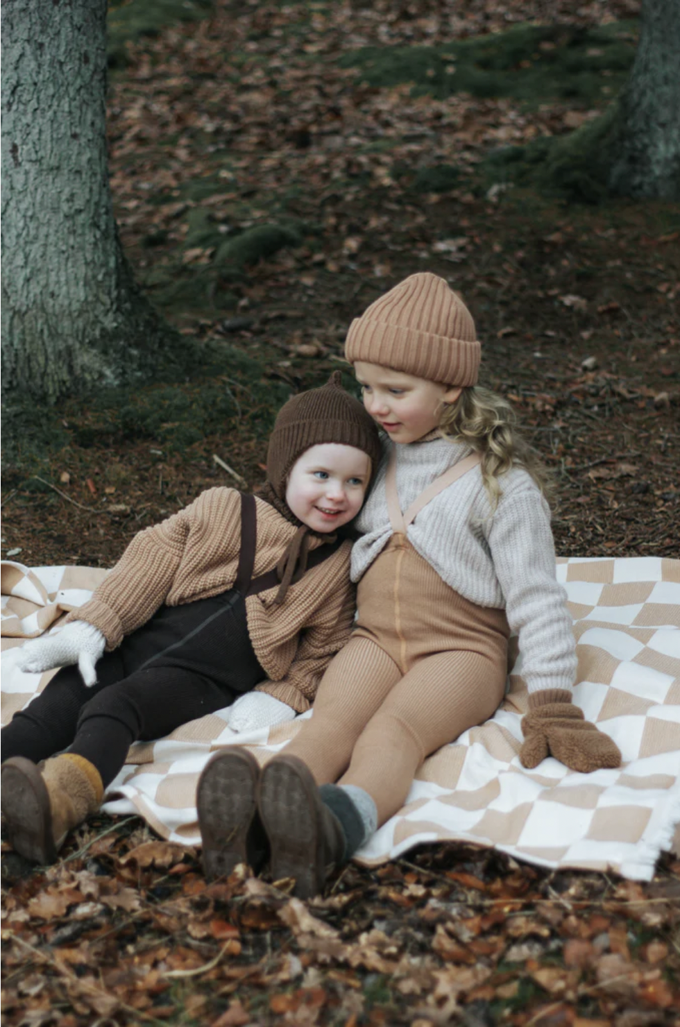 Collant wooly sans pieds – Cappucino – Image 4