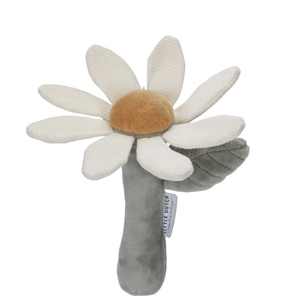 Hochet peluche fleur – Little Farm