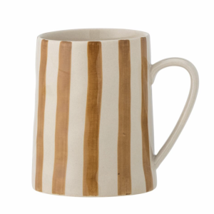 Mug rayé camel
