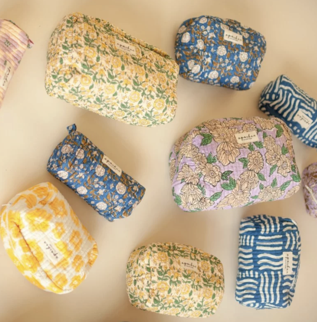 Big trousse de toilette Gayane – Soleil citron – Image 4