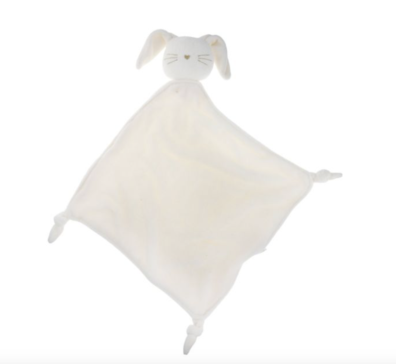 Doudou lapin ecru