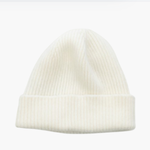 Bonnet laine barra – Ecru