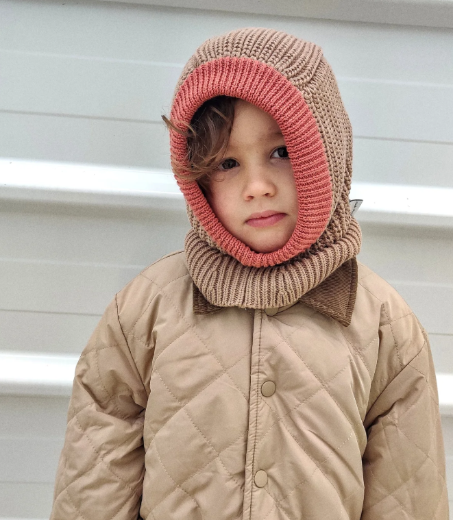 Cagoule 100% coton – marron – Image 2