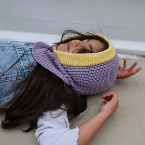 Cagoule 100% coton – mauve